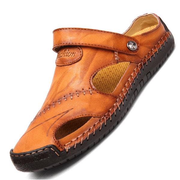 Orthopedic Leather Sandals
