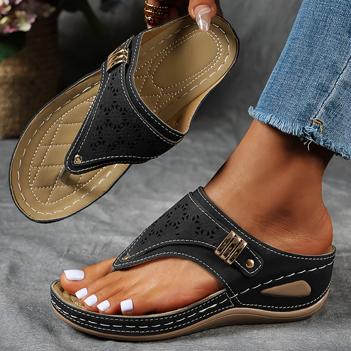 Callie™ – Stilvolle Orthopädische Sandalen