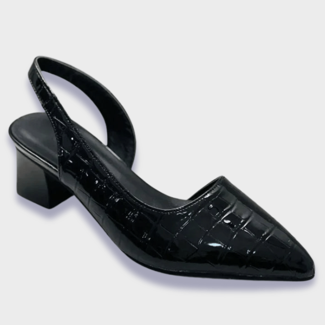 Premium Synthetic Leather Orthopedic Pumps