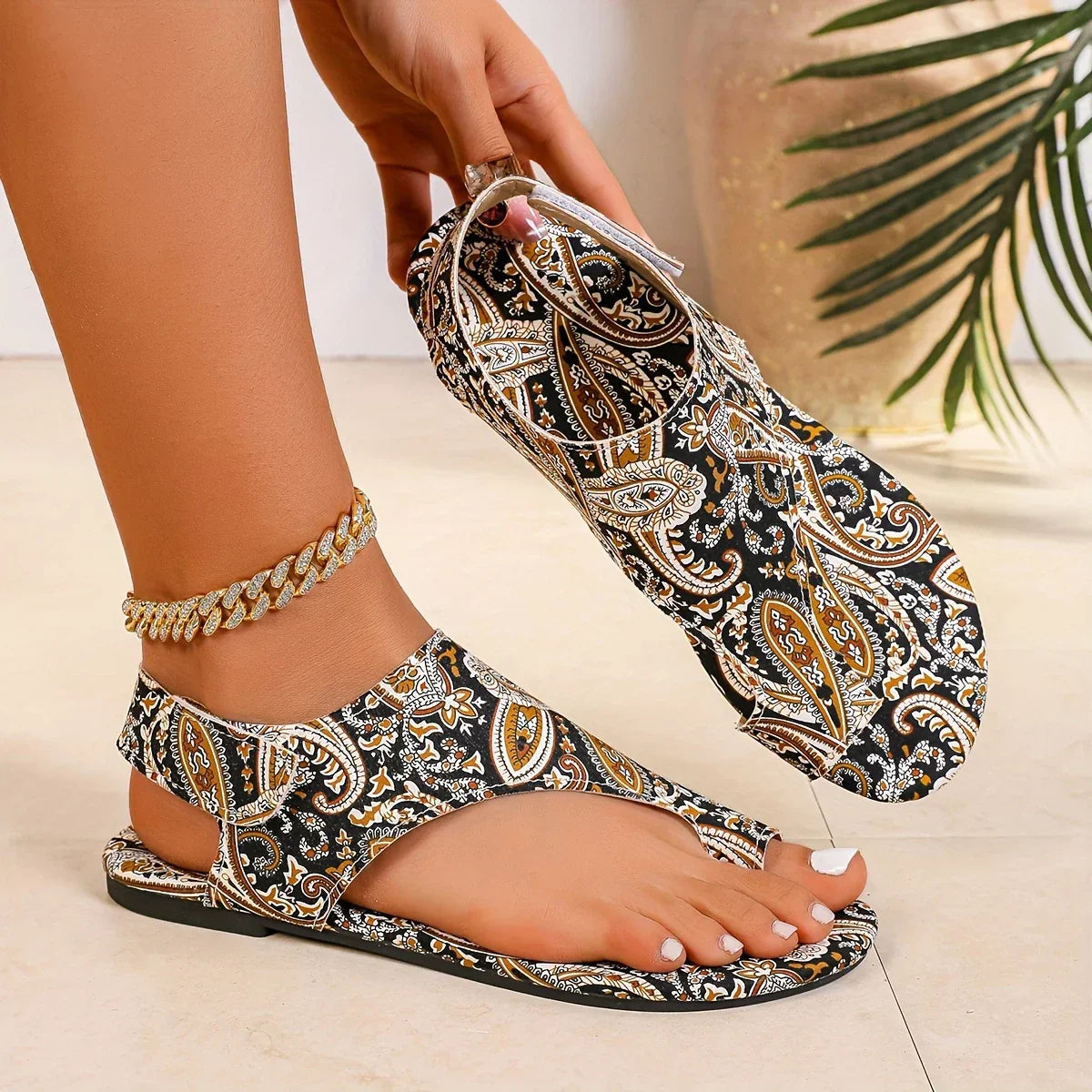 Rosa™ - Vintage Bohemian Sandalen