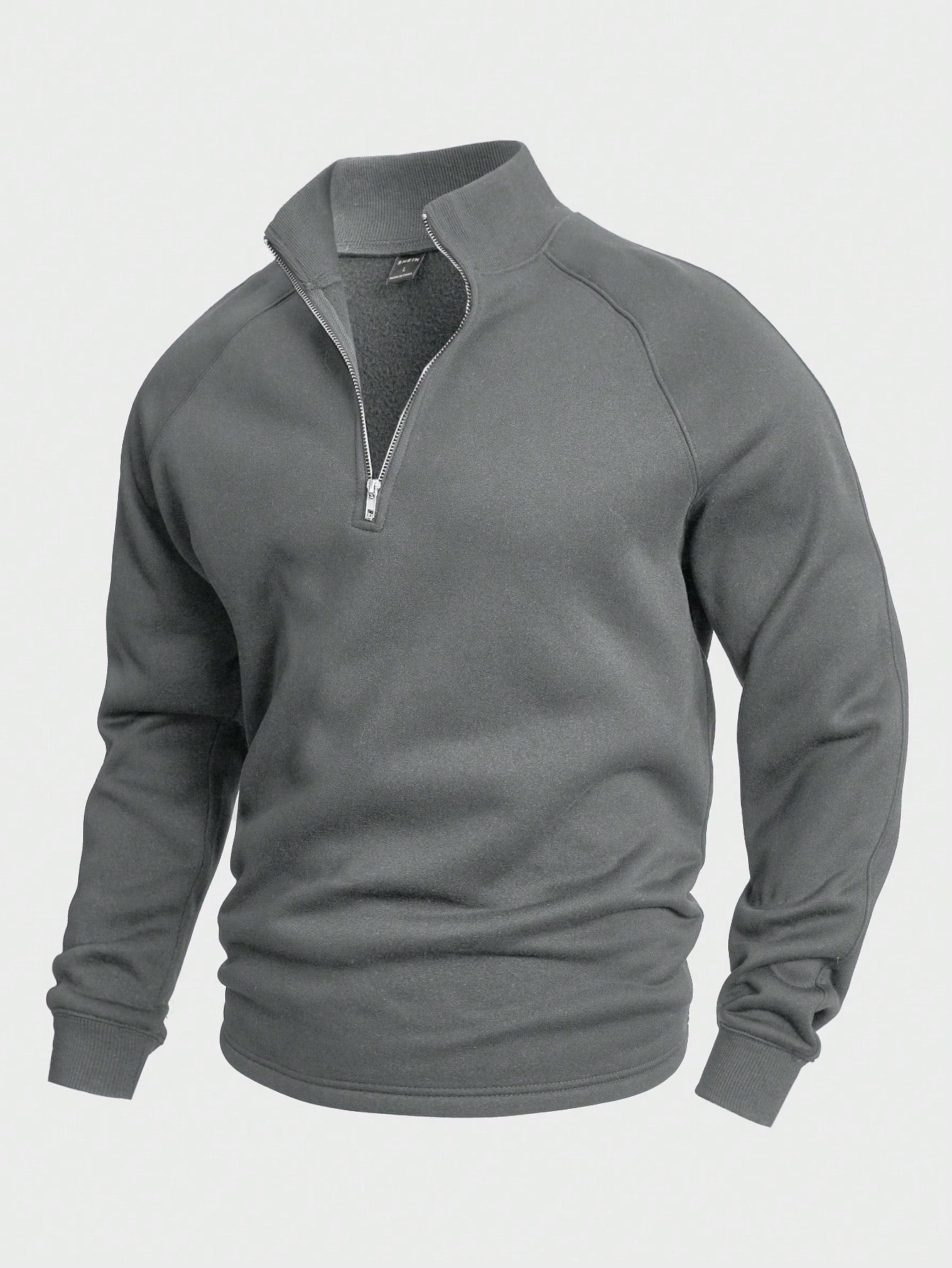 Casual Half-Zip Pullover 1+1 Free