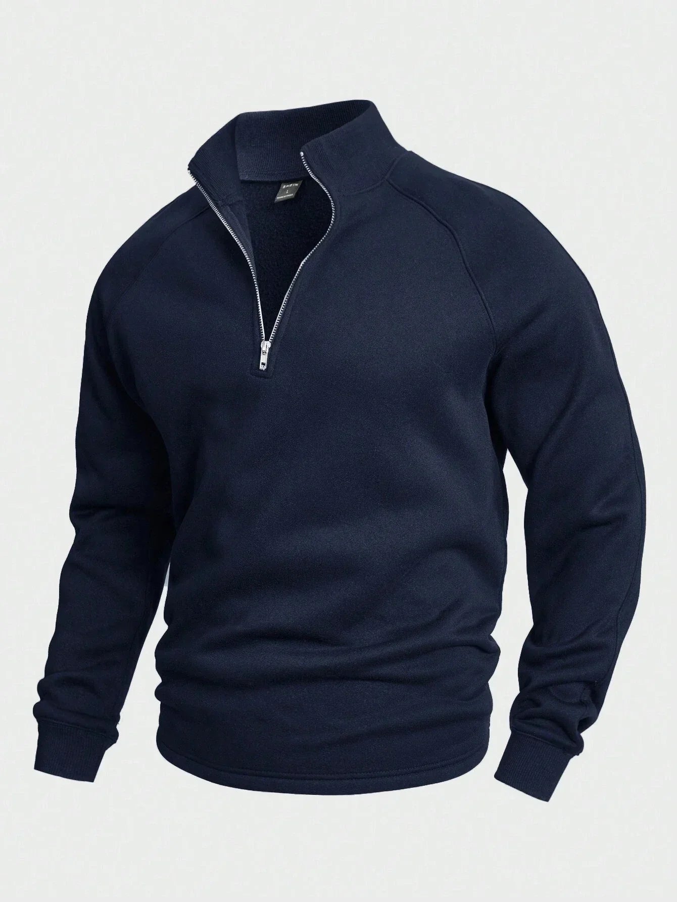 Casual Half-Zip Pullover 1+1 Free