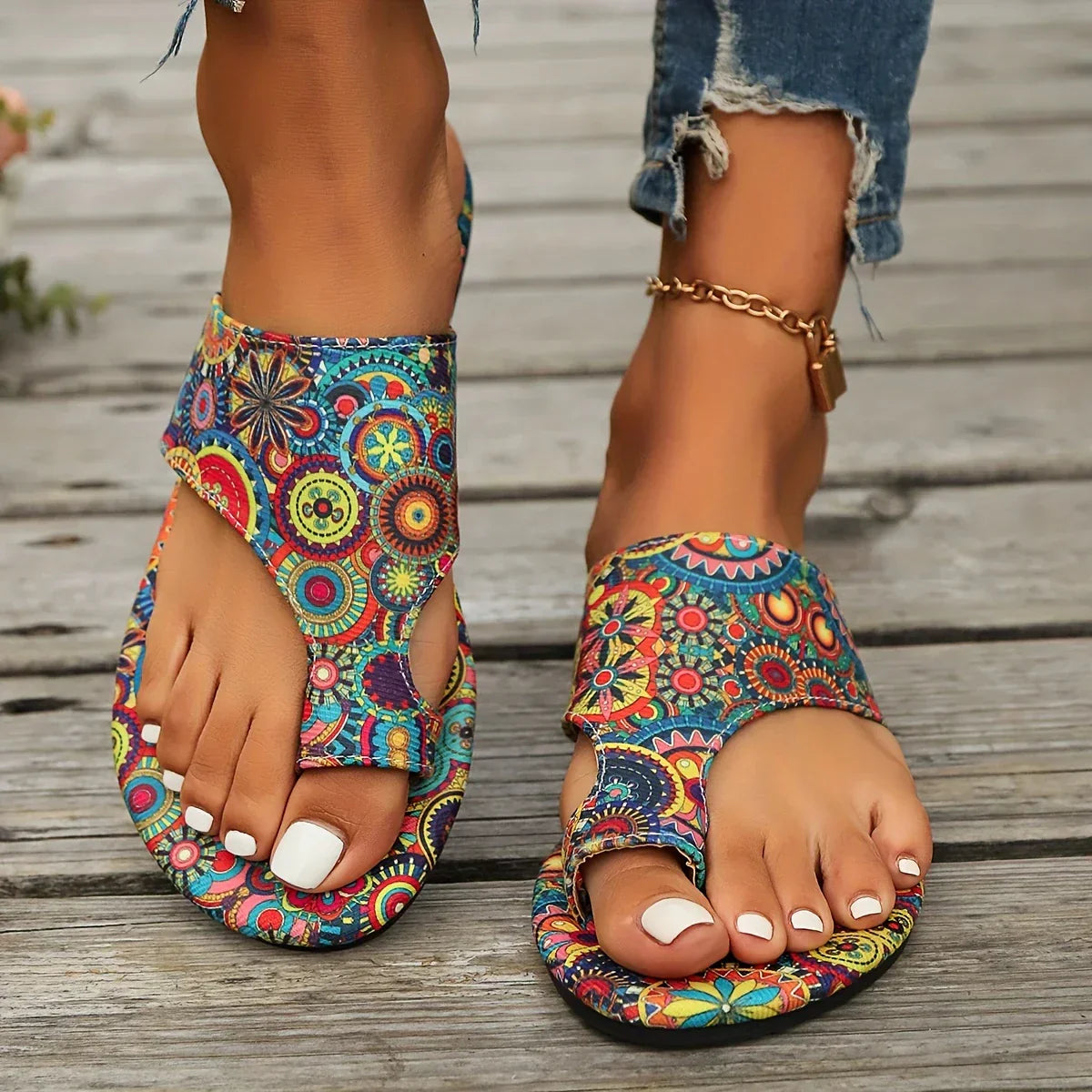 Rosa™ - Vintage Bohemian Sandalen