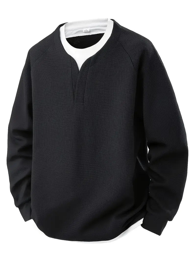 Everyday Long Sleeve Layered Look Shirt