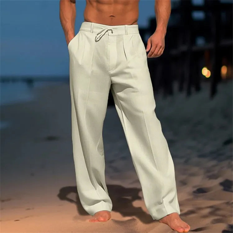 Relaxed Fit Beach Pants