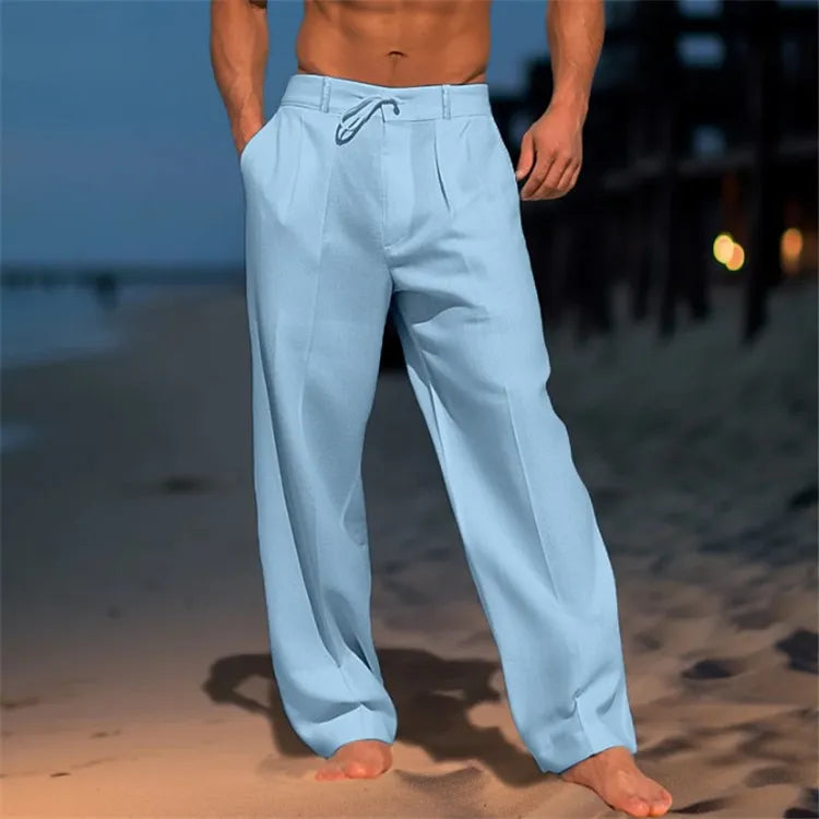 Relaxed Fit Beach Pants