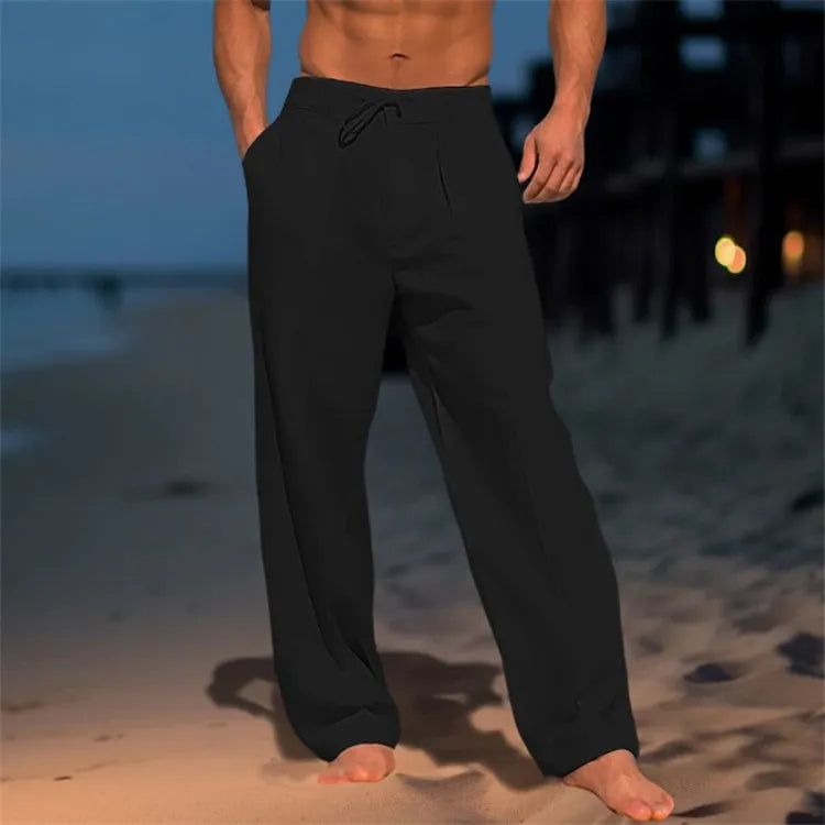 Relaxed Fit Beach Pants