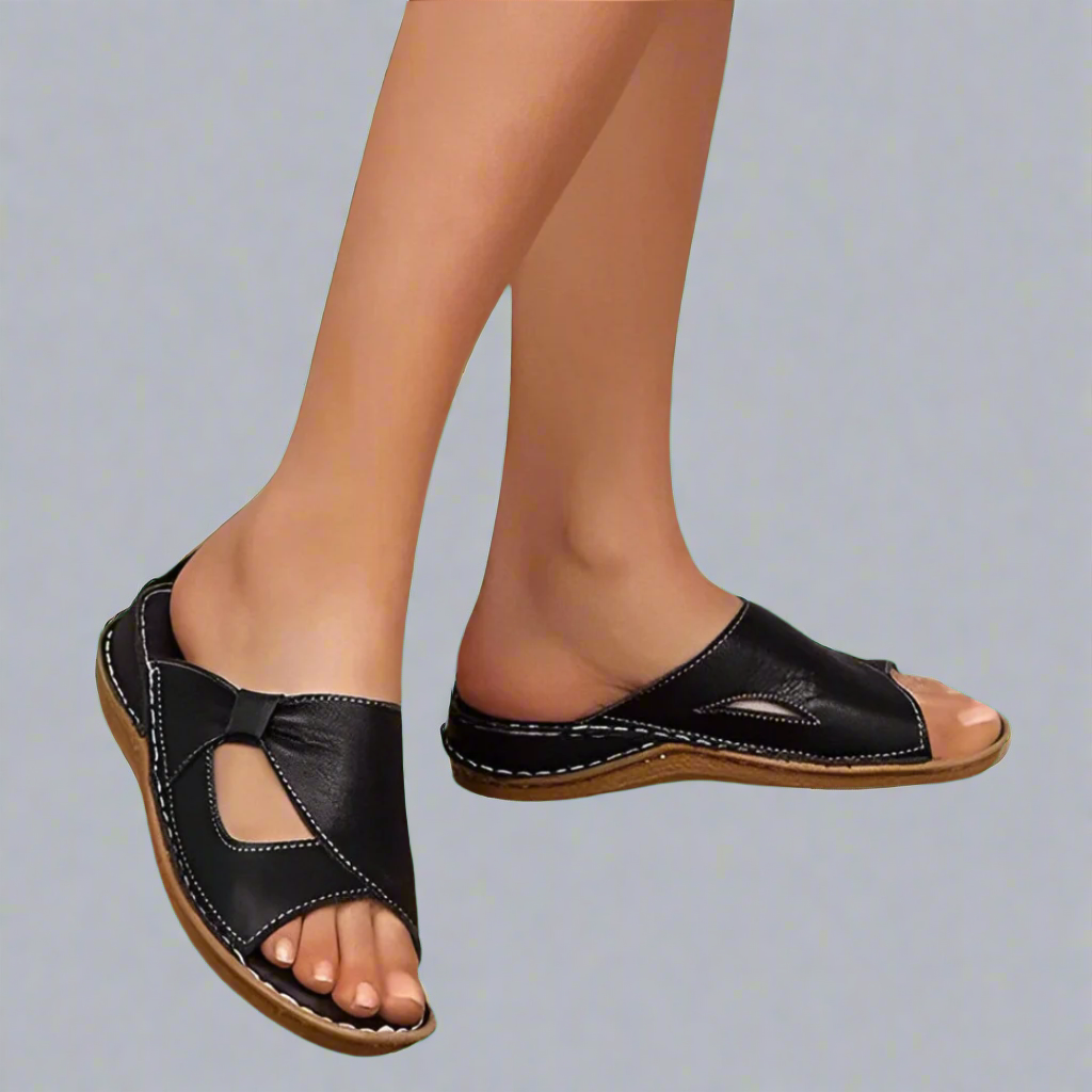 Yvonne | Premium-Leder-Orthopädische Sandalen