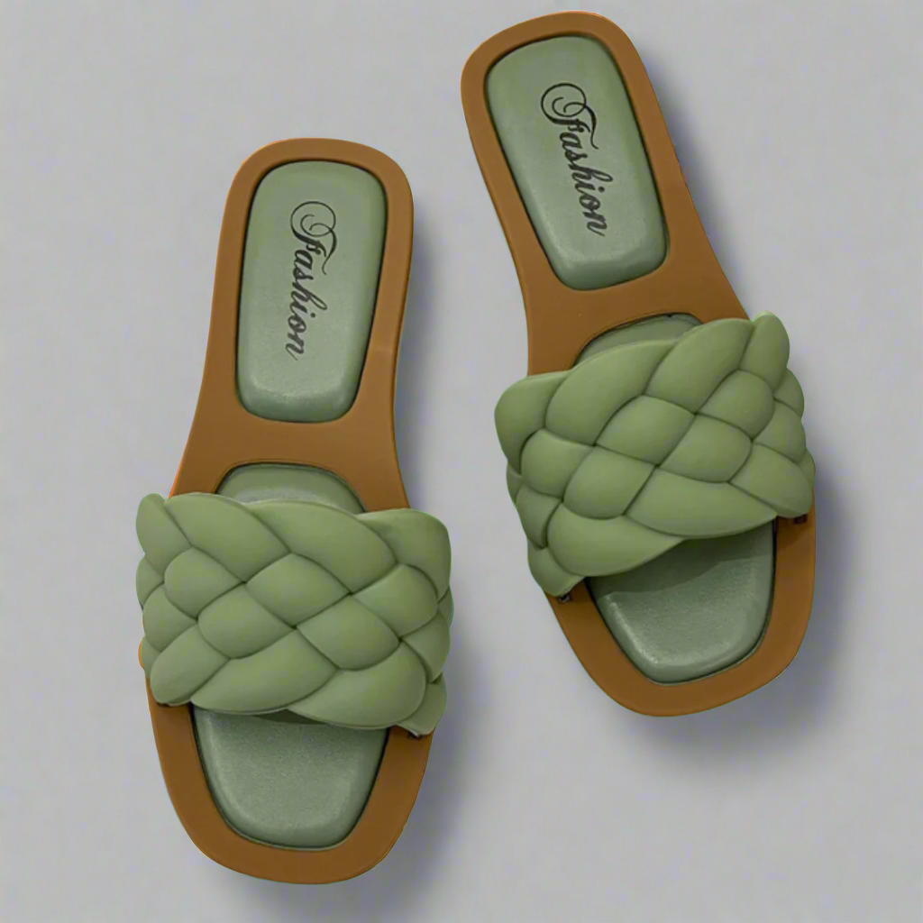 Elegant Vegan Soft-Finish Sandals