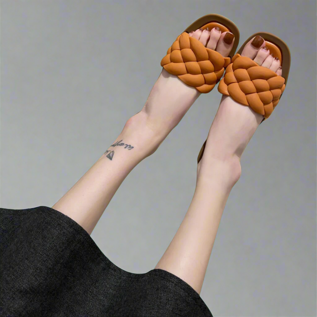 Elegant Vegan Soft-Finish Sandals