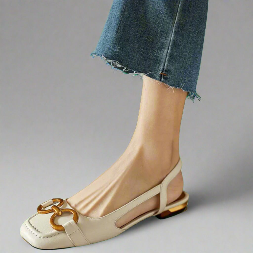 Elegant Orthopedic Block Heel Sandals