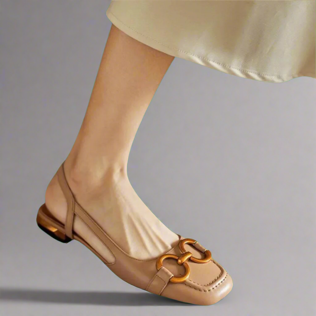 Elegant Orthopedic Heeled Shoes