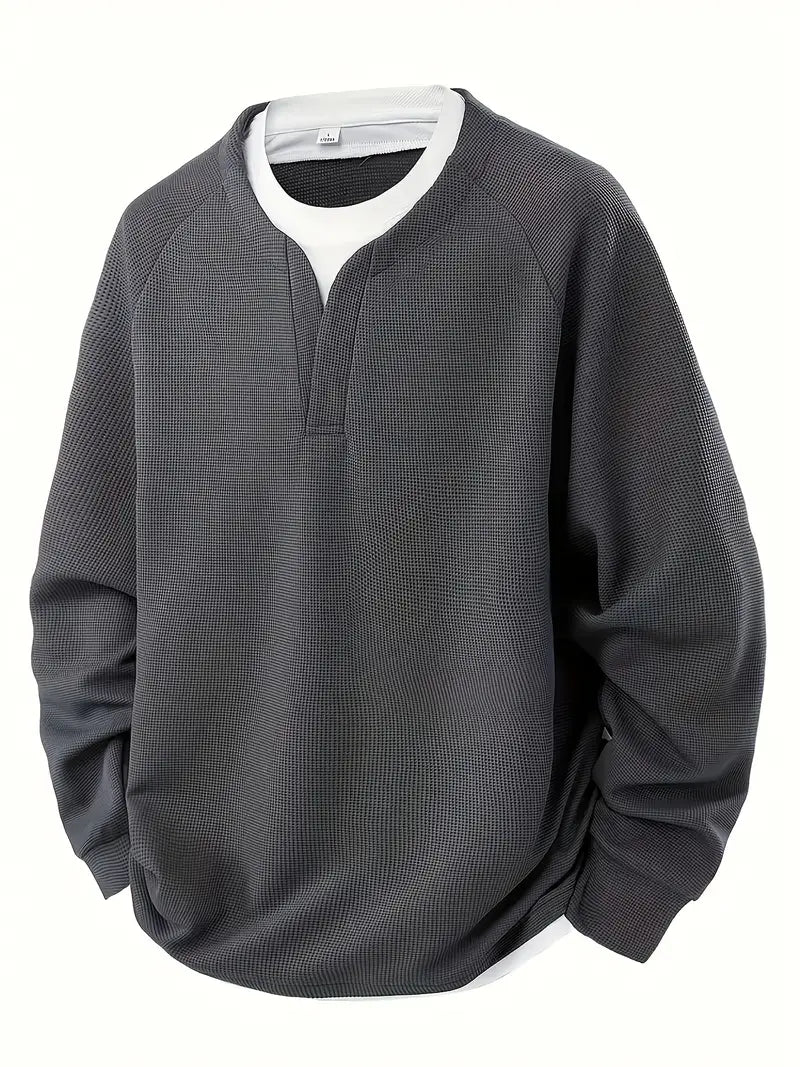 Everyday Long Sleeve Layered Look Shirt