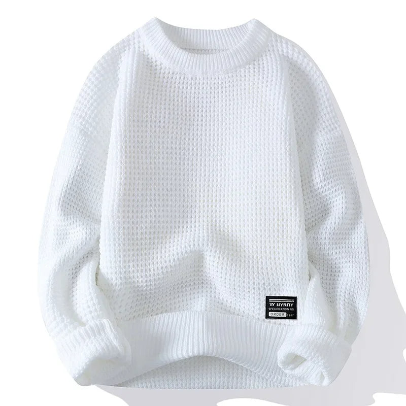 Premium Honeycomb Knit Sweater