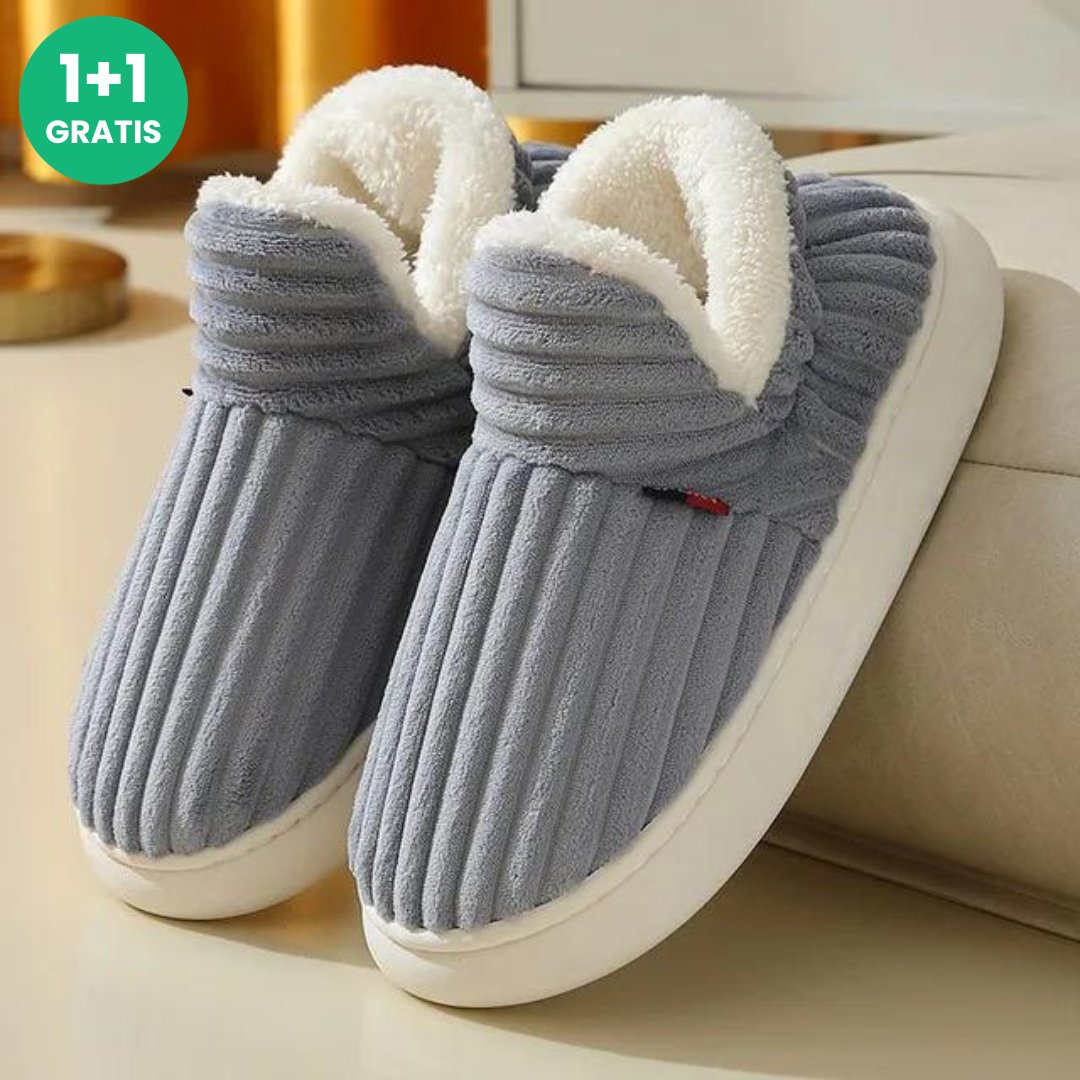 Warm Indoor Slippers 1+1 Free