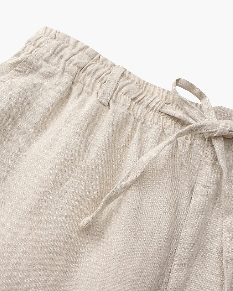 Lorenzo - Leinen Sommer Shorts