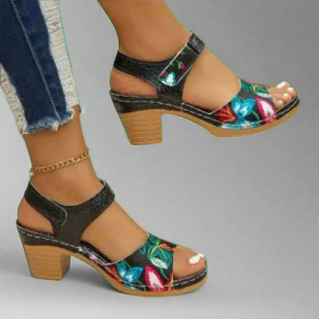Stylish Peep-Toe Sandals