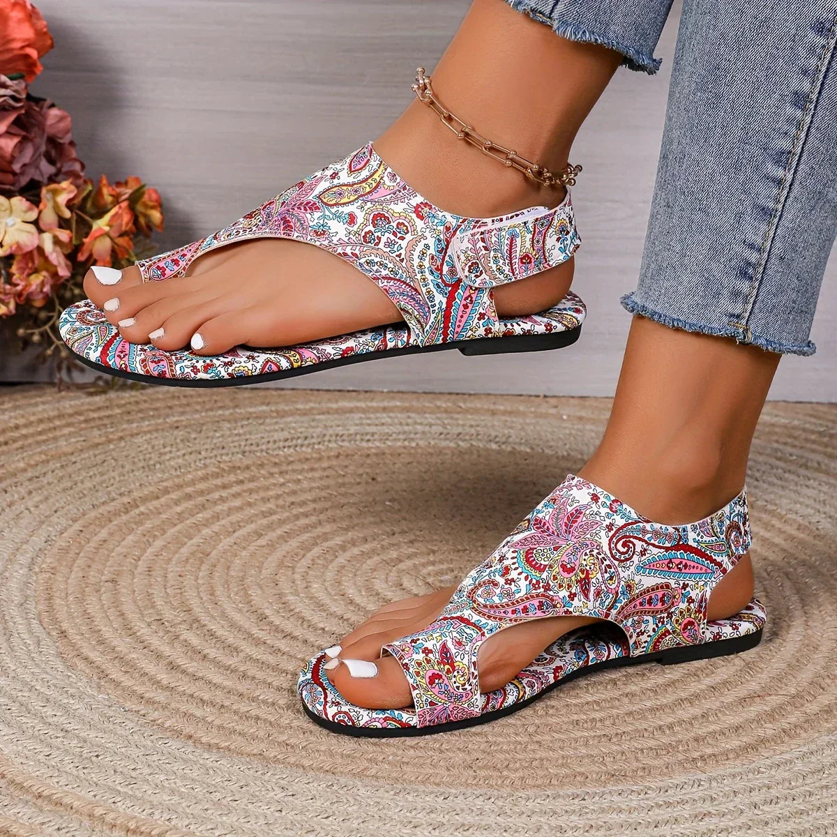 Rosa™ - Vintage Bohemian Sandalen