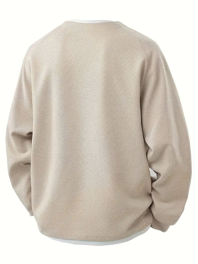 Wilbert™ - Alltags-Langarmshirt mit Lagenlook
