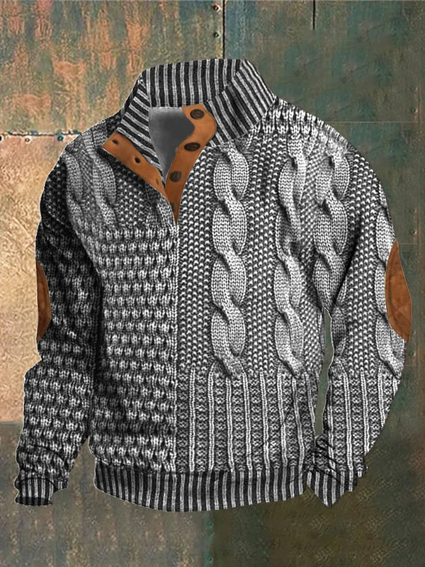 Basil™ – 3D-Print Pullover mit Muster