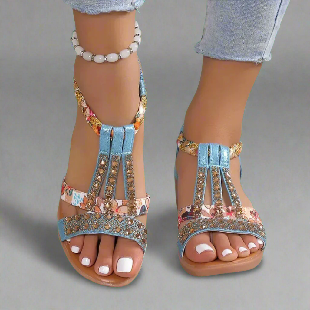 Bernatrudis | Elegante Boho-Sandalen für den Sommer