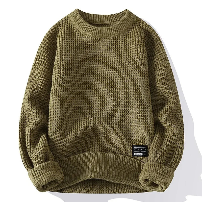 Premium Honeycomb Knit Sweater