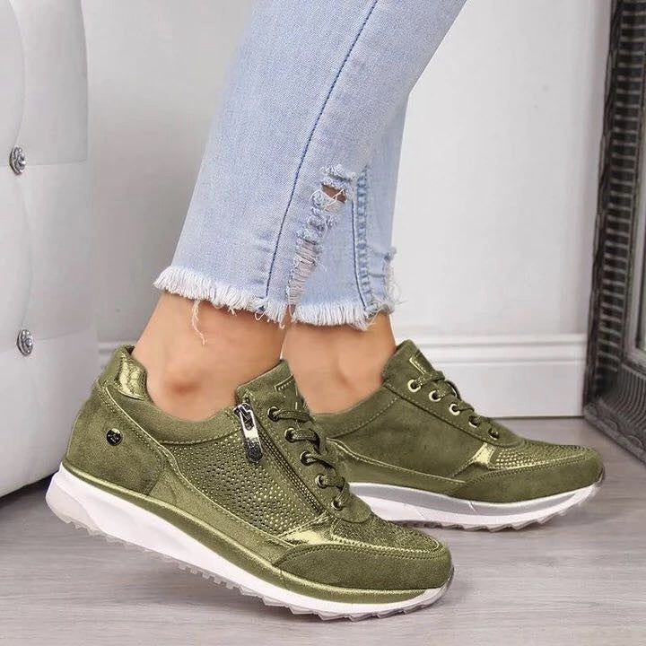 Orthopedic Sneakers with Zipper