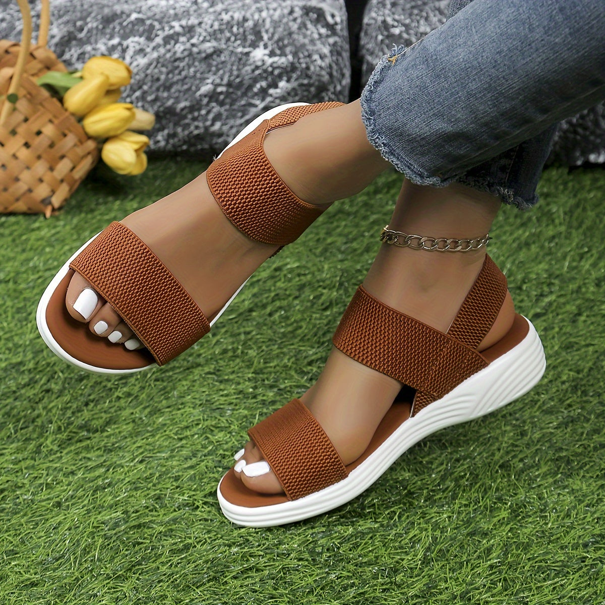 Emilia™ - Leichte Stretch-Sandalen