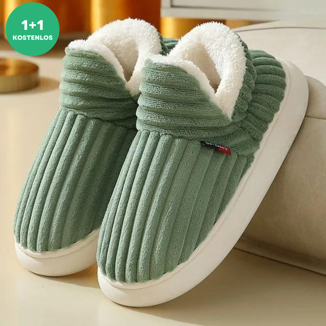 Warm Indoor Slippers 1+1 Free