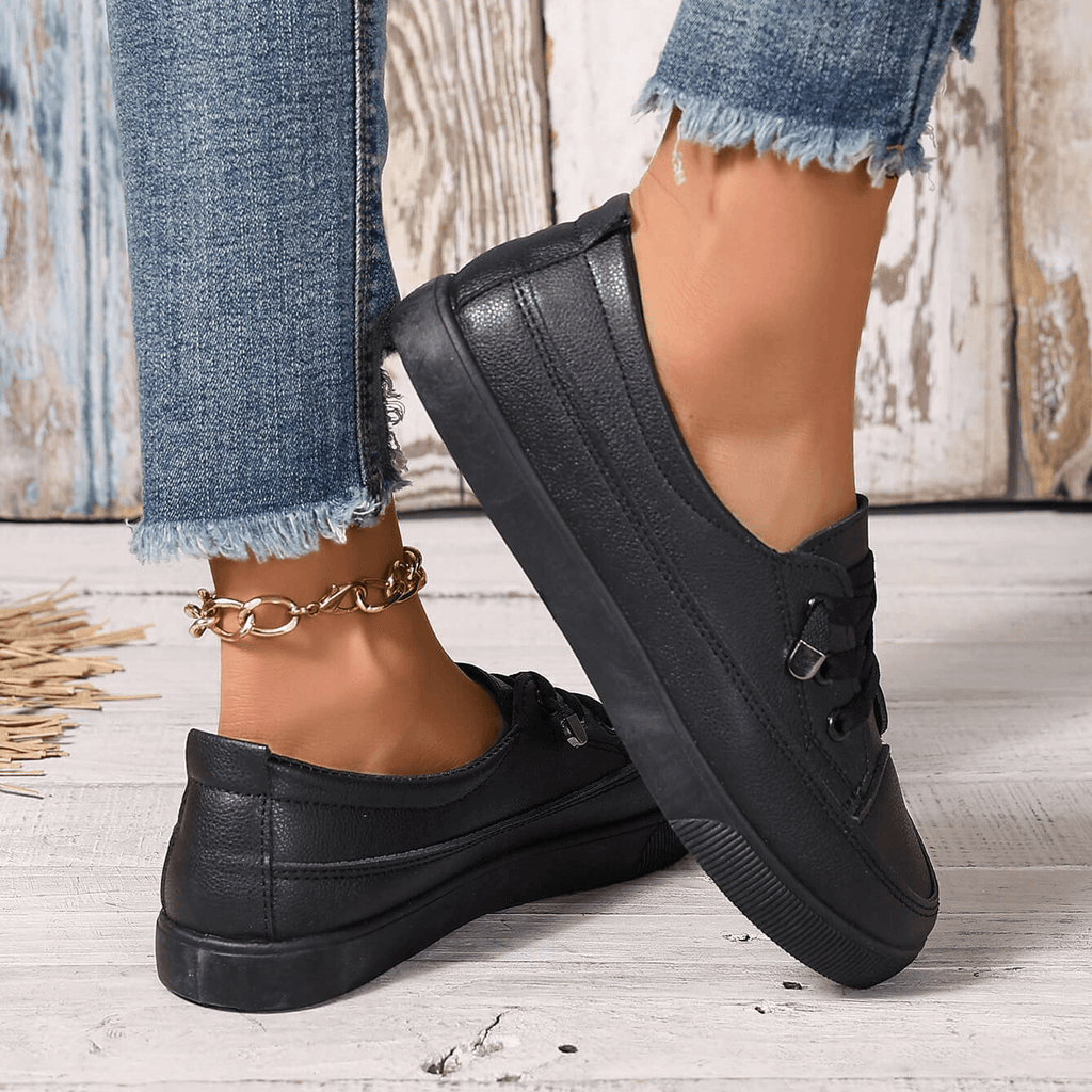 Elise™ – Damen Schnürung Orthopädische Flache Schuhe