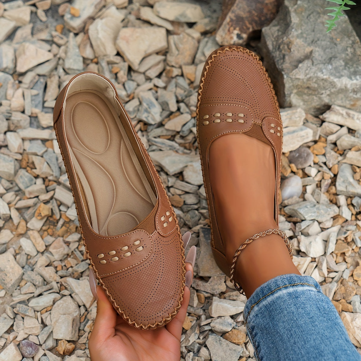 Womens Orthopedic Flat Shoes