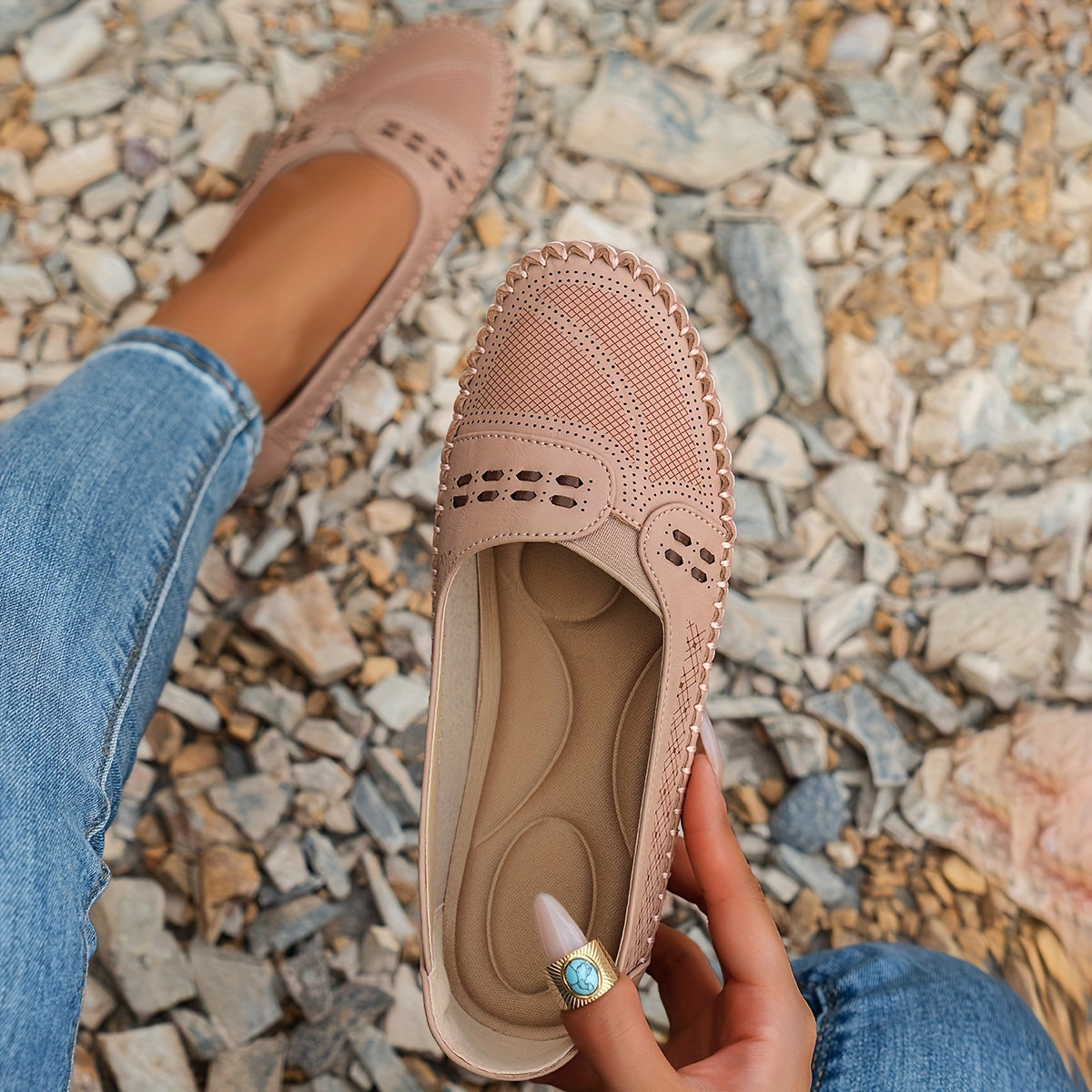 Womens Orthopedic Flat Shoes