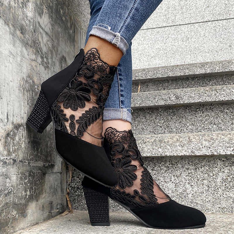 Jane™ - Elegante Sommer-Spitzenpumps