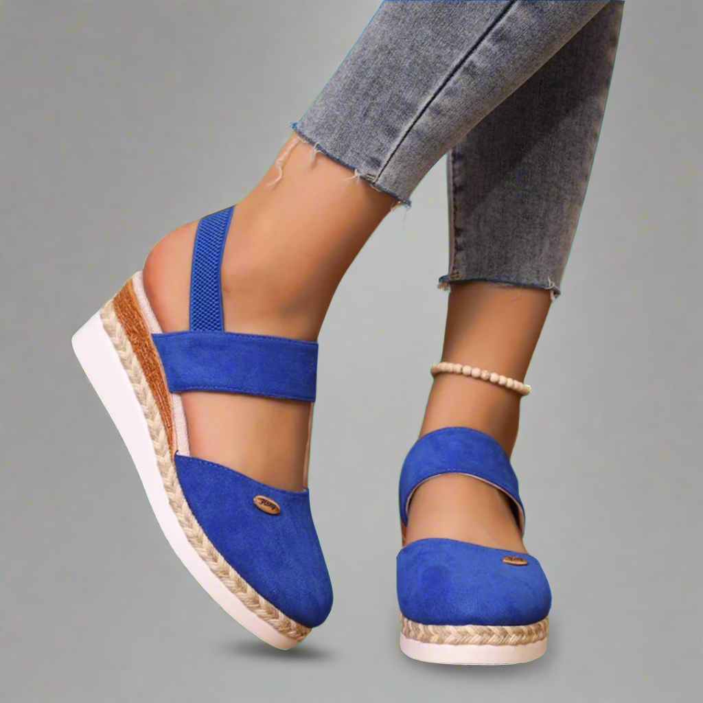 Plus-Size Comfortable Versatile Wedge Sandals