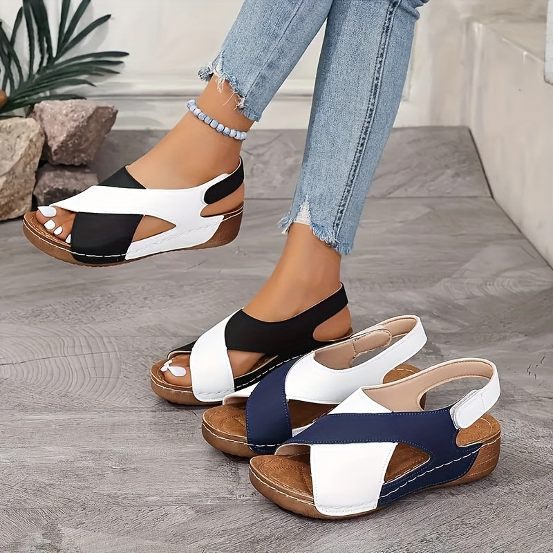 Lightweight Comfort Wedge Sandals