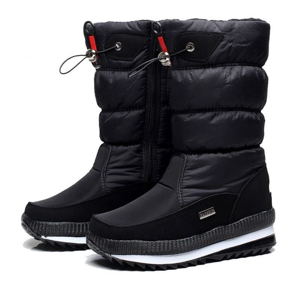 Waterproof Non-Slip Faux Fur Snow Boots