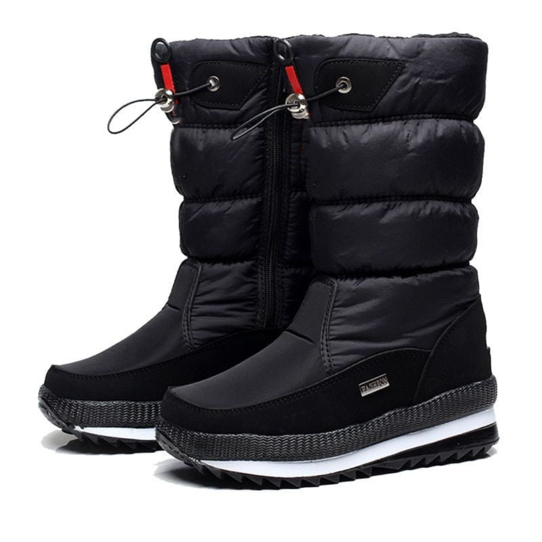 Waterproof Non-Slip Faux Fur Snow Boots