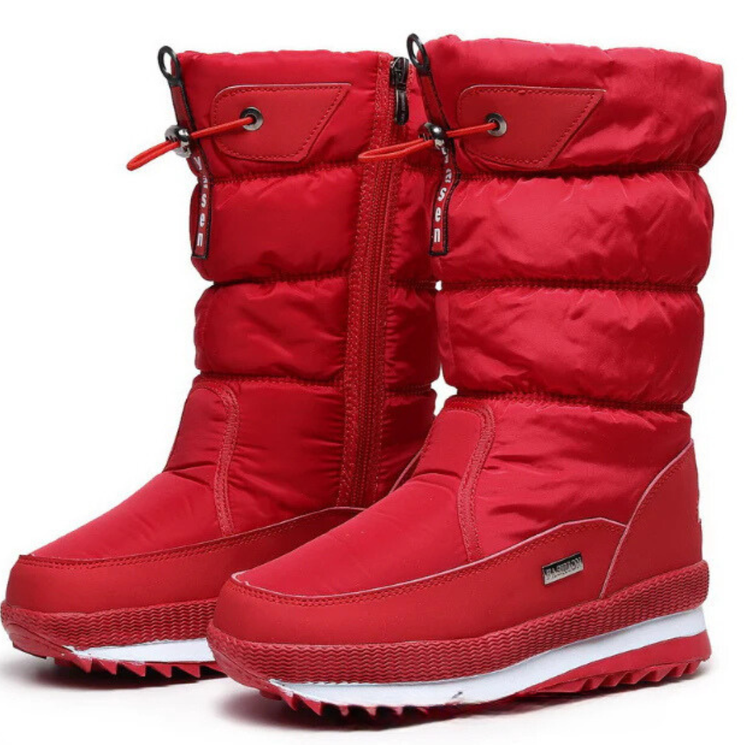 Waterproof Non-Slip Faux Fur Snow Boots