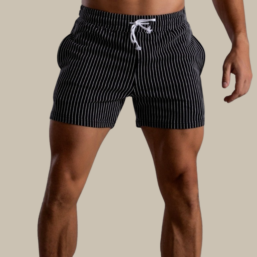 Orion - Gestreifte Shorts