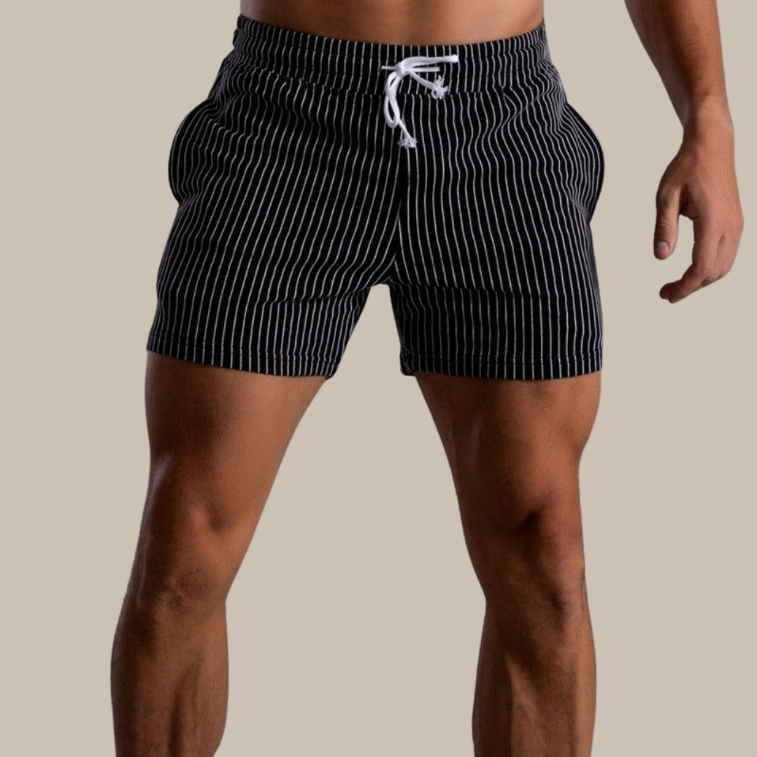 Orion - Gestreifte Shorts