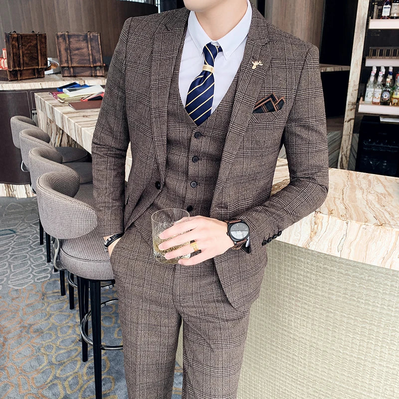 Grant™ | Chic Dreiteiliger Anzug