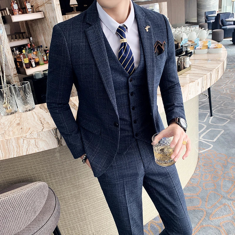 Chic Three-Piece Suit