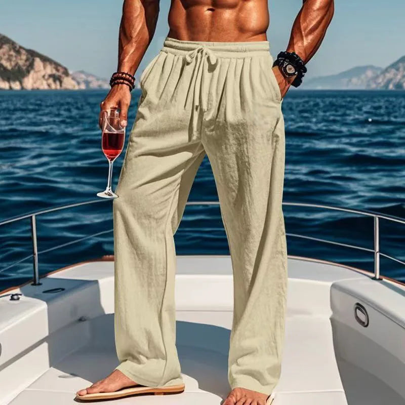 Elyas - Entspannte Leinenhose