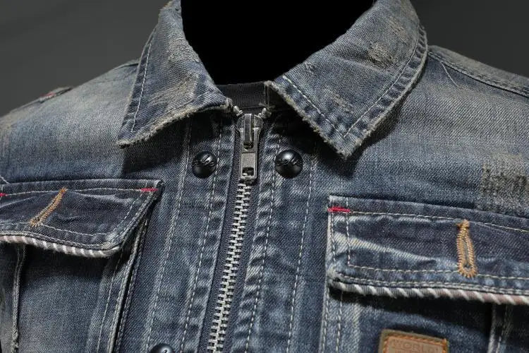 Manfred - Retro-Denimjacke