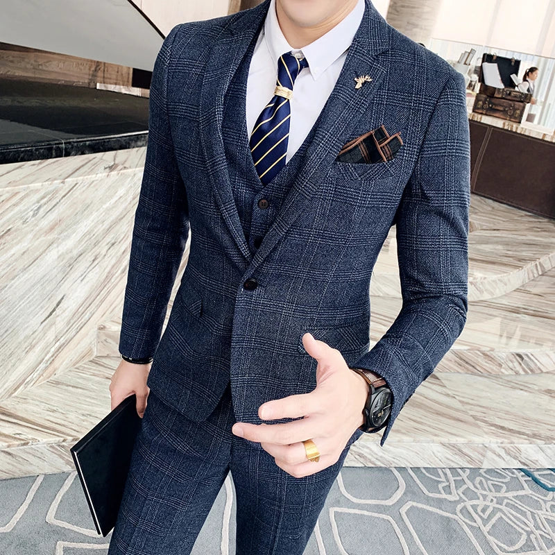 Grant™ | Chic Dreiteiliger Anzug