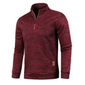 Mens Casual Long Sleeve Pullover Coat