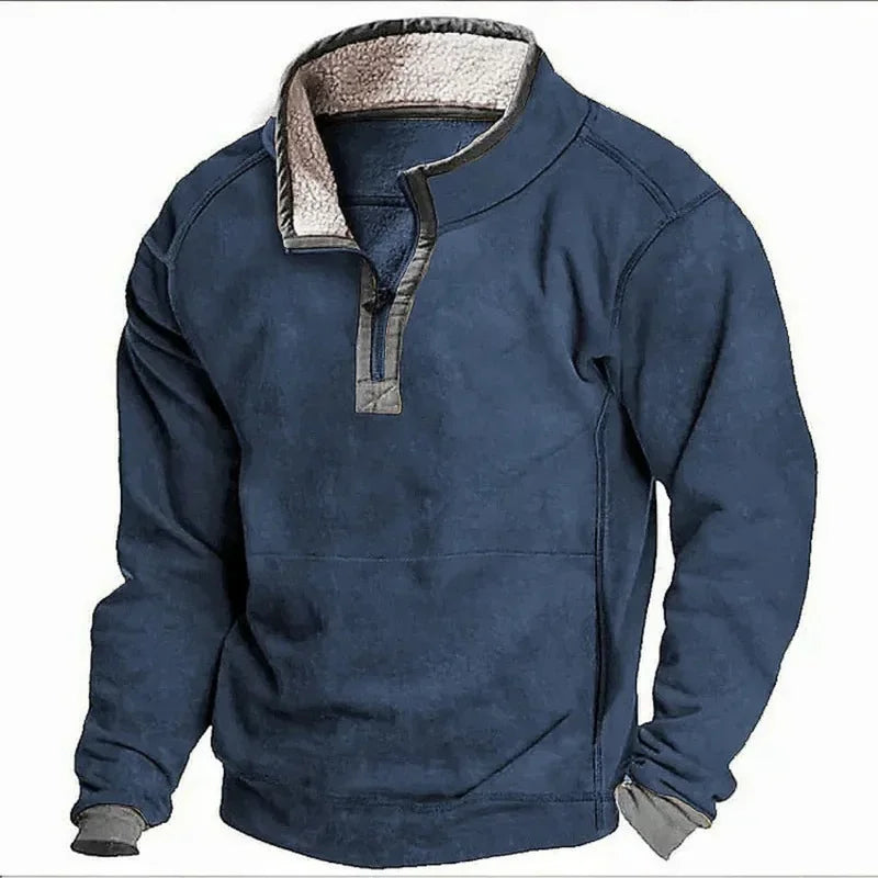Fleece-Lined Sweatshirt