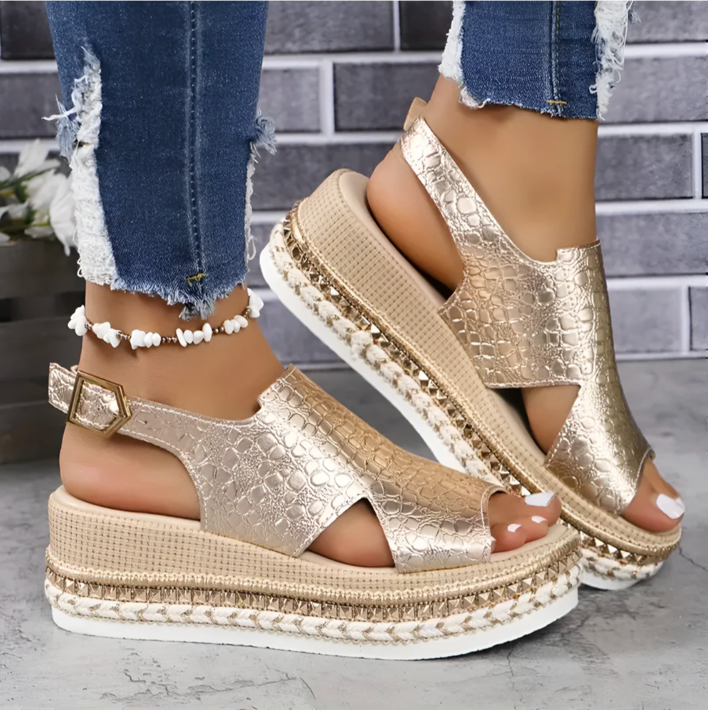 Kate™ Stilvolle Orthopädische Sandalen