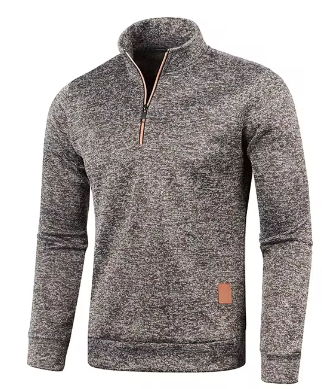 Mens Casual Long Sleeve Pullover Coat