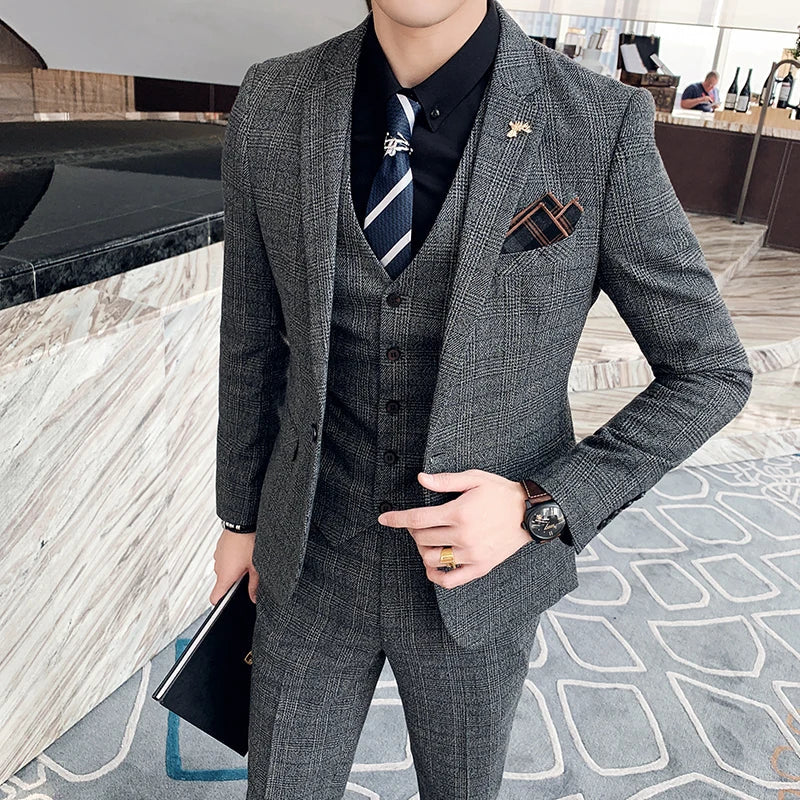 Grant™ | Chic Dreiteiliger Anzug